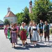 Auftakt zur 636. Tüßlinger Dult