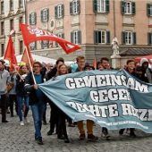 Friedliche Demo gegen „rechte Hetze“