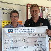 750 Euro an die Kolbermoorer Tafel