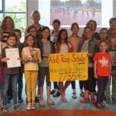 Adolf-Rasp-Grundschule: Schüler erlaufen 7755 Euro