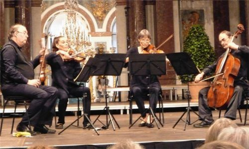 Bekannt für seine historische Aufführungspraxis: das Quatuor Mosaiques. Foto Füchtner