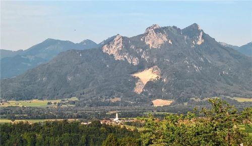 Blick von St. Margarethen in Richtung Steinbruch.Foto Stuffer-chunpetch