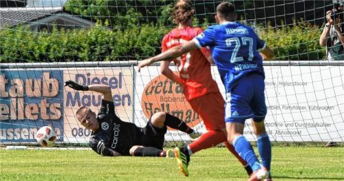 Das 2:0 für Unterhaching durch Moritz Heinrich schien haltbar.