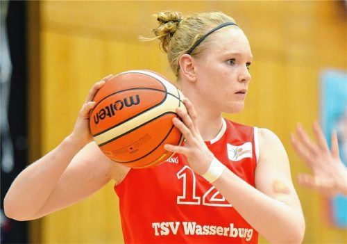 Der Blick ist nach vorne gerichtet: Laura Hebecker bleibt in Wasserburg.Foto Hörndl