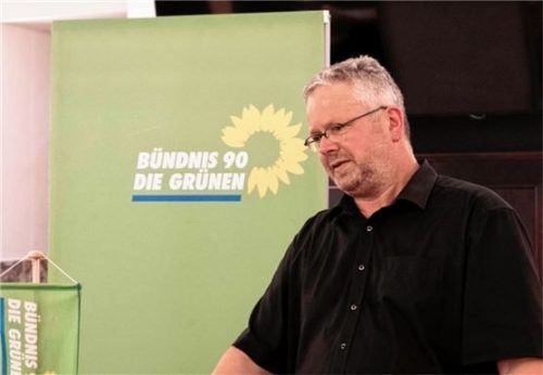Der grüne Oberbürgermeisterkandidat: Franz Opperer. Foto re