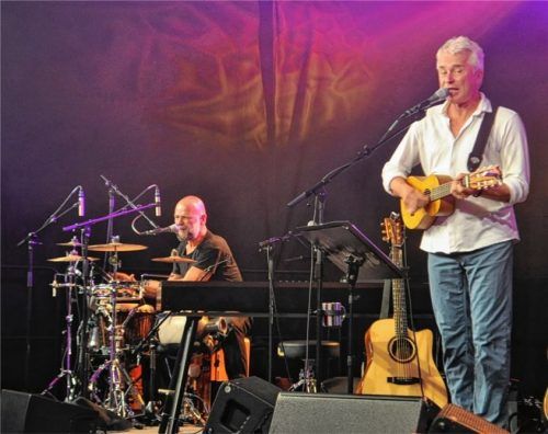 Ein kongeniales Duo: Werner Schmidbauer (rechts) und Martin Kälberer (links).