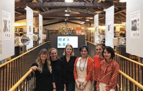 Ein Team mit starken Ideen: (von links) Die Studentinnen Christine Maier, Inga Niehörster, Michaela Schulte, Xiao Yin Kong, Sabine Stockbauer und Xian Chen.Foto re