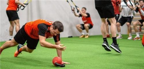 Hartes Training zahlt sich aus – Georg Lenz während einer intensiven Trainingseinheit mit COROX.