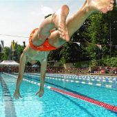 Tim Brandstätter und Michelle Hoffmann die Schnellsten im Becken