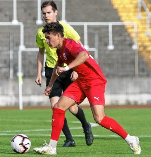 Laurin Demolli ist einer der jungen Spieler im Sechziger-Kader.Foto Fehrmann