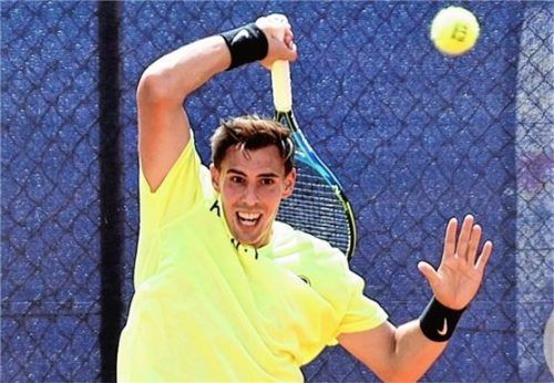Lukas Jastraunig spielt auch in dieser Saison wieder für den TC 1860 Rosenheim in der 2. Liga. Foto Ziegler
