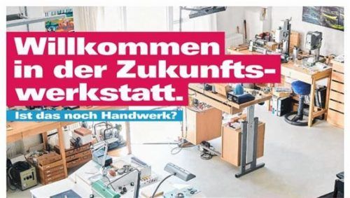 Mit einem eigenen Hintergrundbild samt Logo und Text können Betriebe die Vorlagen der Kampagne des Deutschen Handwerkskammertages individualisieren.