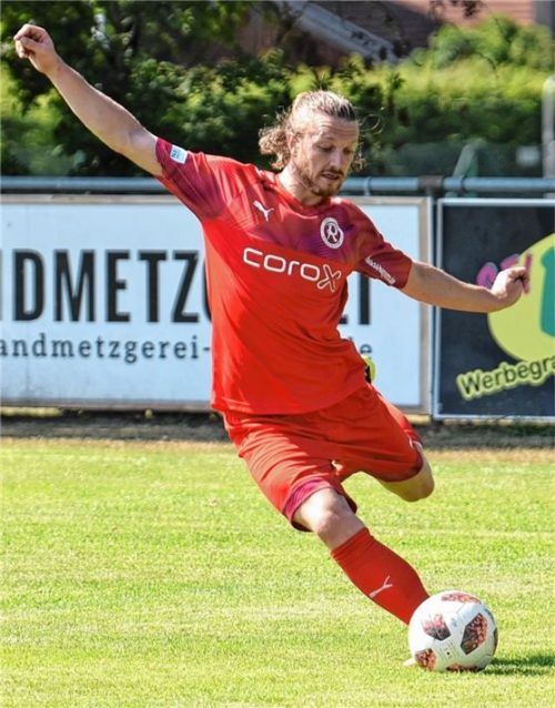 Moritz Moser soll die Defensive beim TSV 1860 Rosenheim stabilisieren.Foto Ziegler
