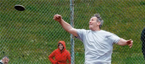 Reinhard Abram aus Bruckmühl wurde Bayern-Meister im Diskuswurf der Männer M60.