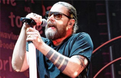 Sänger und Botschafter: Rea Garvey begeisterte 7000 Zuhörer in Tüßling.Fotos  stuffer