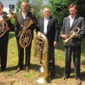 Drei Aschauer Musiker im „Glaszimmer“
