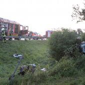 Familie von A 8 katapultiert