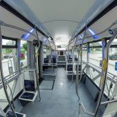 Im E-Bus auf der Landstraße