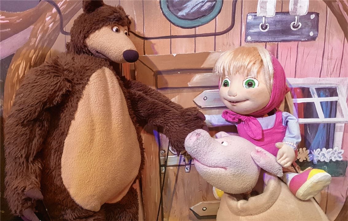 „Mascha und der Bär“ so lautet der