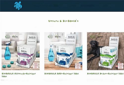 Allzweckreiniger, Bad-Tabs, Boden-Reiniger und drei weitere Produkte haben bereits das Biobaula-Prädikat. Verpackung und Putzen mit Nachhaltigkeit sind die Steckenpferde der Bruckmühler Erfindung. Fotos re