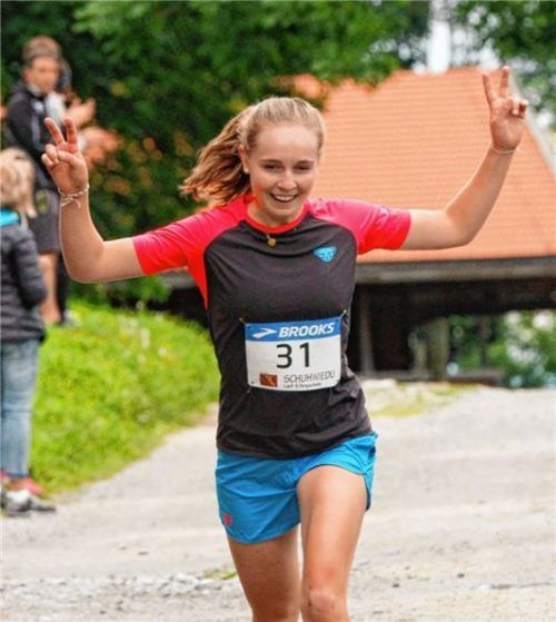 Antonia Niedermaier wiederholte ihren Vorjahressieg.