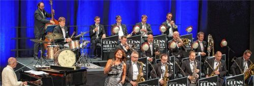 Das Glenn Miller Orchestra spielt im Dezember im Mühldorfer Stadtsaal, Karten gibt es bereits.Foto GMO Live, Oliver Voigt).