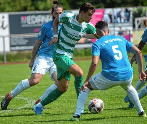 Irfan Selimovic erzielte seinen ersten Landesliga-Treffer für den SBR.