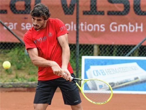 Tier auf dem Platz: Der Spanier Mario Vilella Martinez überzeugte an Position drei.Foto bz