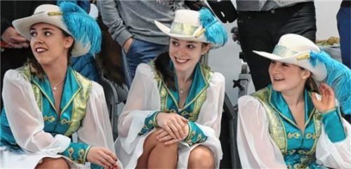 Wer bei der Marschgarde der Faschingsgesellschaft Waldburgia mitmachen möchte, kann sich beim Schnuppertraining näher informieren.Foto  Waldburgia