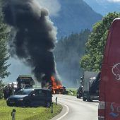 Junger Allgäuer verbrennt in Tirol in seinem Auto