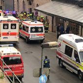 Explosion in Salzbergwerk