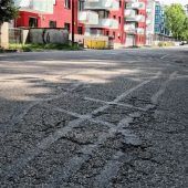 Neuer Asphalt für die Siemensstraße
