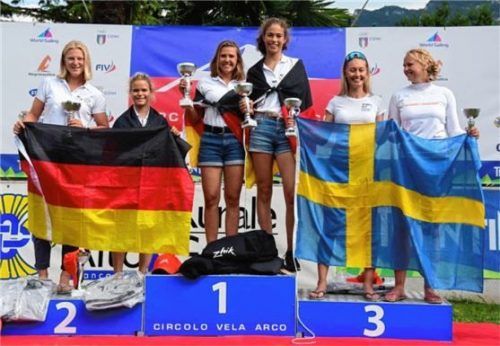 EM-Silber: Emelie Hesse (links) und Laila Möbius.