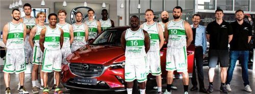 Die Regionalliga-Basketballer des SB Rosenheim bestreiten ihr erstes Heimspiel.