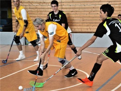 Die Spieler der Teams waren mit viel Ehrgeiz bei der Sache.