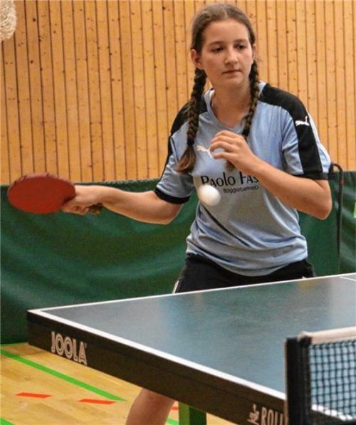 Eva-Maria Schmid steht dem TV Feldkirchen in der Verbandsoberliga der Mädchen erstmals zur Verfügung.Foto EG