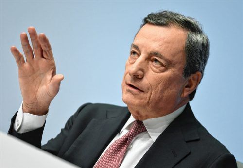 Mario Draghi, Präsident der Europäischen Zentralbank (EZB), muss sich auch kritische Stimmen gefallen lassen.Foto dpa