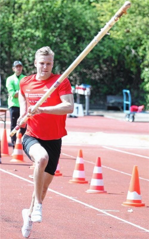 Maximilian Kurzbuch wurde Vierter für Bayern beim Länderkampf in Innsbruck.Fotos Stuffer