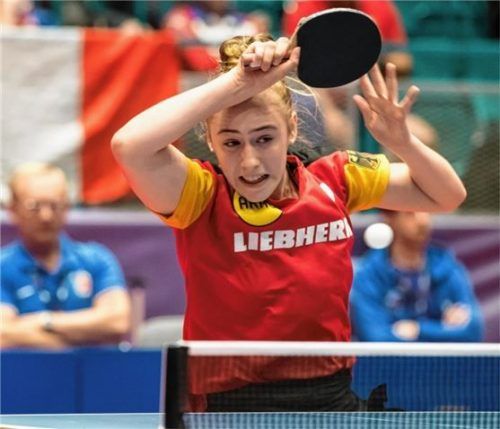 Naomi Pranjkovic startete in Kroatien erstmals in der Mädchen-Klasse und kam im Einzel unter die letzten 32.