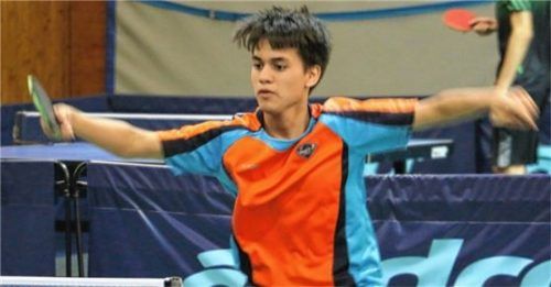 Nathos Lecaro aus Ecuador bereicherte das Turnier des TuS Bad Aibling. Foto  Erlich