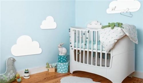 Sanfte Farbtöne eignen sich für das Babyzimmer am besten. Fotos Alpina/epr