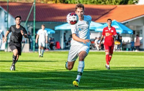 Sebastian Bockmaier hatte gegen Waldkraiburg ein gelungenes Bezirksliga-Debüt und könnte gegen Haidhausen zu seinem zweiten Einsatz kommen. Foto  Eschenfelder