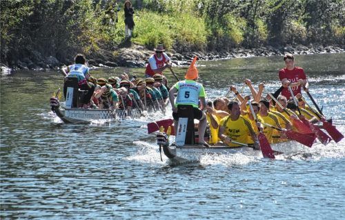Vollgas bis zur Ziellinie und dann die Arme ausruhen für den nächsten Lauf... Fotos  Schlecker