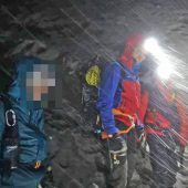 Bergwacht rettet Trio aus Schnee-Not