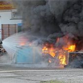 Brand bei Rosenheimer Supermarkt: 100000 Euro Schaden