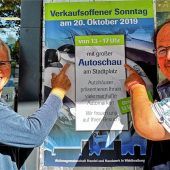 Die große Autoschau: Am Sonntag sind in Waldkraiburg die Geschäfte offen