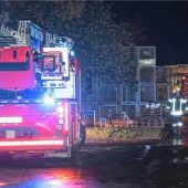 Maschine in Brand geraten