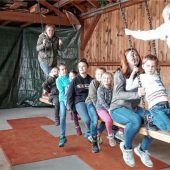 Riesengaudi beim Kirtahutschn