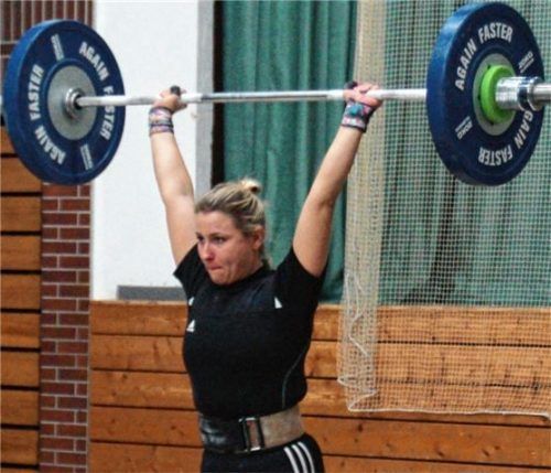 Alexandra Tafel brachte sechs gültige Versuche in die Ergebnisliste.