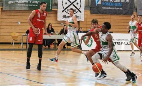 Auf die Führungsqualitäten von Kapitän Jguwon Hogges müssen die Rosenheimer heute verzichten. Foto Blanke